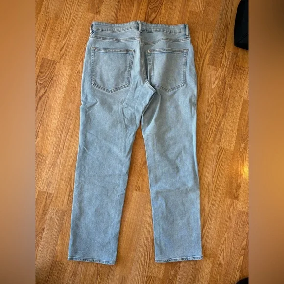 32x32 Men's Light Blue Jeans - Picture 4 of 6